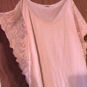 Peach dressy shirt